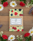 Handmade Beeswax Food Wraps (3-Pack) - Berries & Cherries / Small (8’’ x 8’’) - Food Wrap