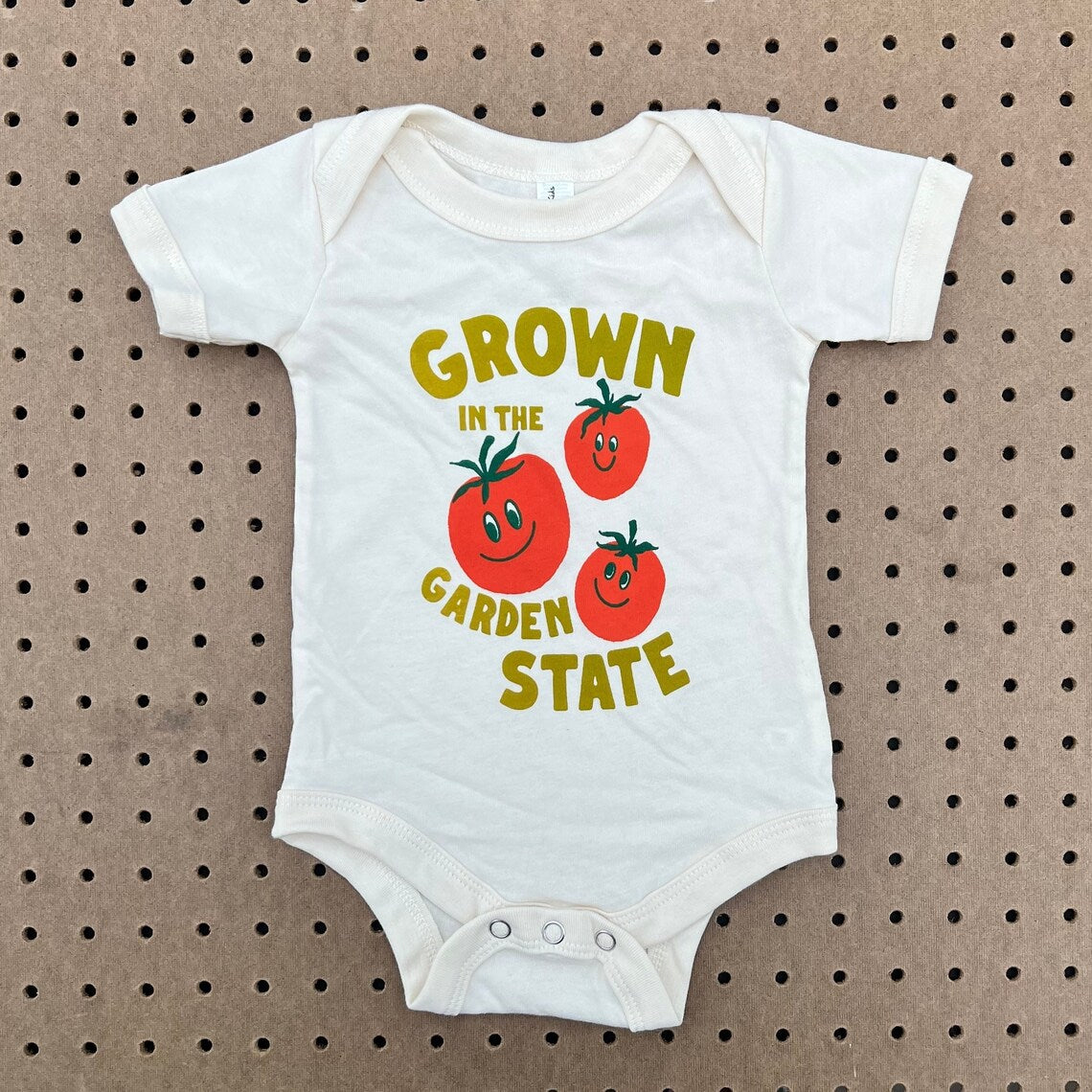 Grown in the Garden State Baby Onesie