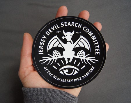 Jersey Devil Search Committee Vinyl Decal/Sticker