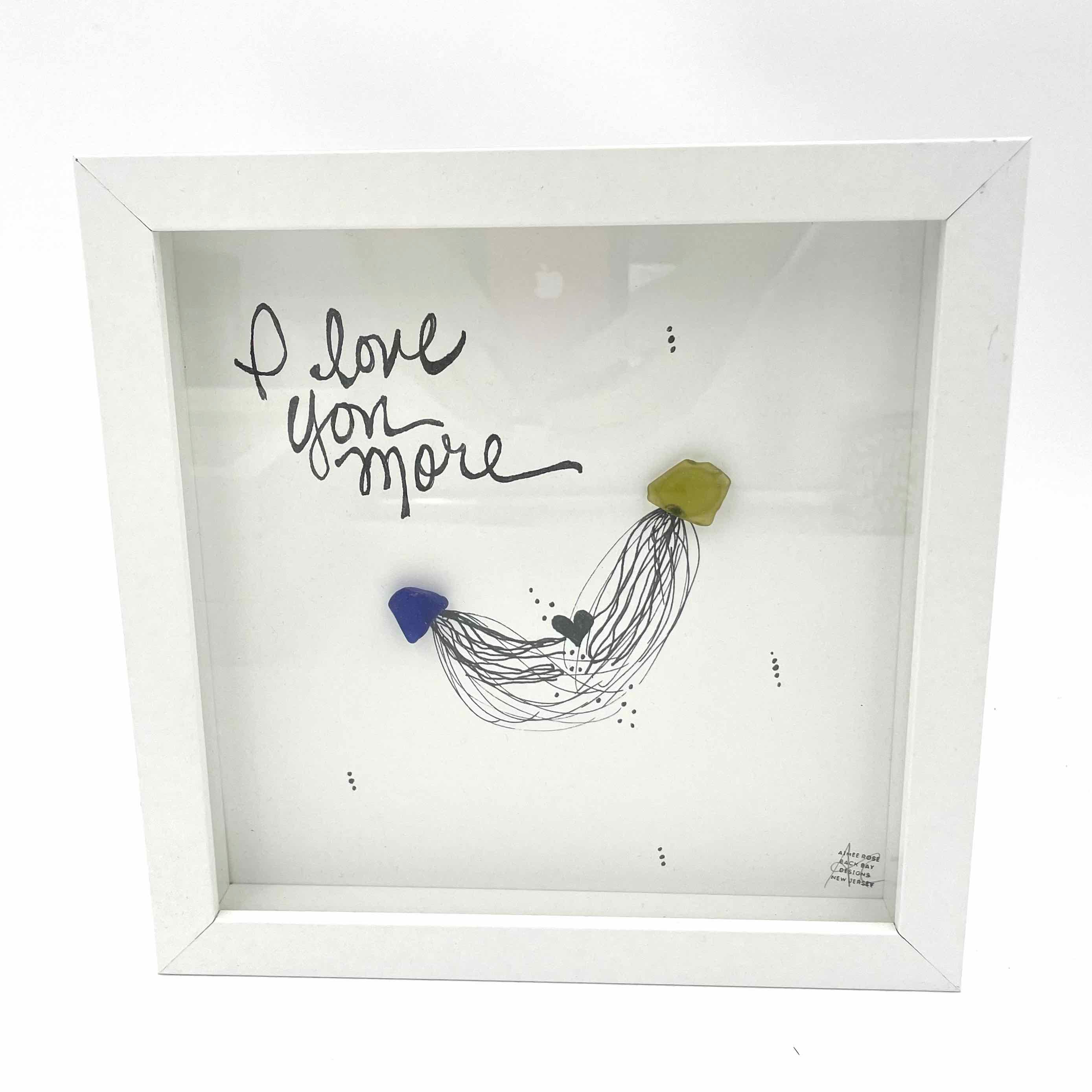 Sea Glass Art - Love Themed – Just Jersey