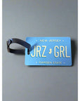 Luggage Tags - JRZ GRL Blue
