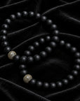 Men’s Beach Sand Bracelet - Matte Black Onyx - Jewelry