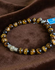 Men’s Beach Sand Bracelet - Tiger’s Eye - Jewelry