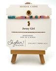 Morse Code Tila Bracelet - Jersey Girl - Jewelry & Accessories