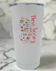 New Jersey Insulated Coffee Cup - NJ Map - Home & Lifestyle