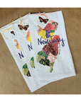 NJ Dish Towel - Pink Floral - Prints & Artwork