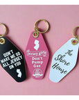 NJ Motel Key Chain - Jewelry & Accessories
