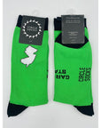NJ Socks - Green - Apparel & Accessories