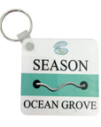 Beach Tag Key Ring
