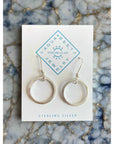 Pure Circle Earrings - Circles - Jewelry & Accessories