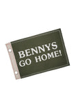 Rectangular Sail Flag - Army Green / Bennys Go Home - Apparel & Accessories