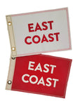 Rectangular Sail Flag - Red / East Coast - Apparel & Accessories