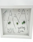 Sea Glass Art - Activities Themed - Hike More Worry Less - Housewares