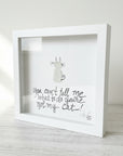 Sea Glass Art - Animal Themed - Not My Cat - Housewares