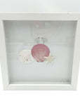 Sea Glass Art - Animal Themed - Shells w/ 2 Birds - Housewares