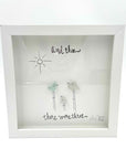 Sea Glass Art - Family Themed - And Then There Were Three - Housewares