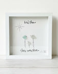 Sea Glass Art - Family Themed - And Then There Were Three - Housewares