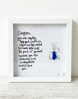 Sea Glass Art - Family Themed - Daughter - Housewares
