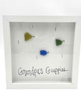 Sea Glass Art - Family Themed - Gpa’s Guppies - Housewares