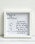Sea Glass Art - Family Themed - Overwhelmed - Housewares