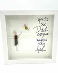 Sea Glass Art - Family Themed - You’re the Dad - Housewares