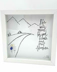 Sea Glass Art - Friendship Themed - Friends & Adventures - Housewares