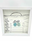 Sea Glass Art - Friendship Themed - Sister Choice - Housewares