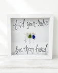 Sea Glass Art - Friendship Themed - Tribe - Housewares