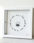 Sea Glass Art - Love Themed - Bushel and Peck - Housewares