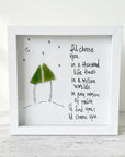 Sea Glass Art - Love Themed - Choose You Trees - Housewares