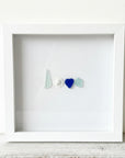 Sea Glass Art - Love Themed - L-O-V-E Sea Glass - Housewares