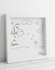 Sea Glass Art - Love Themed - Piece of my Heart in Heaven - Housewares