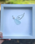 Sea Glass Art - Motivational/ Inspirational - Angel - Housewares