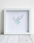 Sea Glass Art - Motivational/ Inspirational - Angel - Housewares