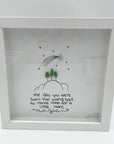 Sea Glass Art - Motivational/ Inspirational - Born Magic - Housewares