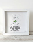 Sea Glass Art - Motivational/ Inspirational - Born Magic - Housewares