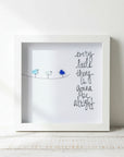 Sea Glass Art - Motivational/ Inspirational - Gonna Be Alright - Housewares