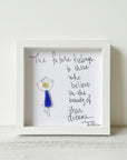 Sea Glass Art - Motivational/ Inspirational - Grad - The Future Belongs to... - Housewares