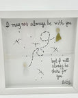 Sea Glass Art - Motivational/ Inspirational - I May Not Always be With You... - Housewares