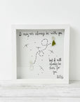 Sea Glass Art - Motivational/ Inspirational - I May Not Always be With You... - Housewares