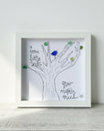 Sea Glass Art - Motivational/ Inspirational - Little Seeds Mighty Trees - Housewares