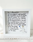 Sea Glass Art - Motivational/ Inspirational - She was beautiful...Soul - Housewares