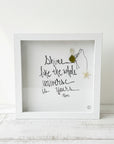 Sea Glass Art - Motivational/ Inspirational - Shine/Universe - Rumi - Housewares