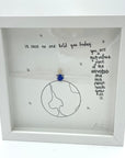 Sea Glass Art - Motivational/ Inspirational - Universe/Planet - Housewares
