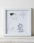 Sea Glass Art - New Jersey Themed - Down The Shore - Housewares