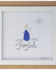 Sea Glass Art - New Jersey Themed - Jersey Girl - Housewares