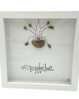 Sea Glass Art - Plant Themed - Crazy Plant Lady - Housewares