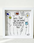 Sea Glass Art - Plant Themed - Every Flower that Ever Bloomed... - Housewares