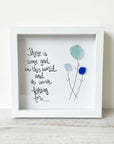 Sea Glass Art - Plant Themed - Good in this World - Flowers - Housewares