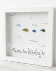 Sea Glass Art - Profession Themed - Teacher 2 - Thanks for Schooling Me - Housewares